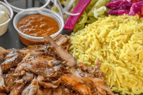 Shawarma Plate (Rice/Fries/Salad)