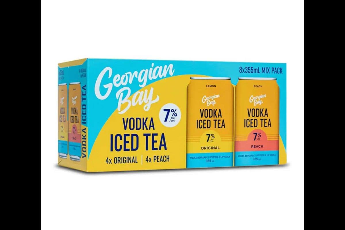 GEORGIAN BAY VODKA ICED TEA MIX PACK (8 CANS) (8 x 8*355ML)