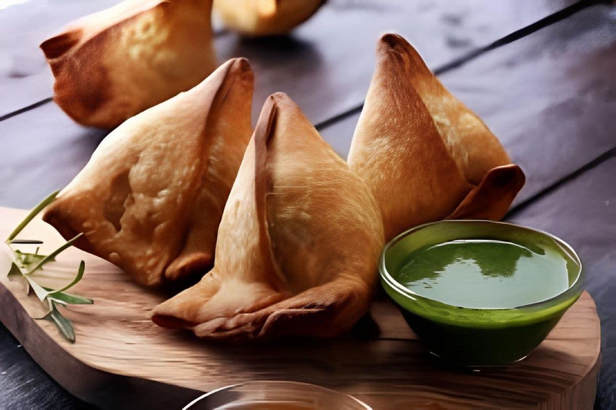Paneer Samosa Trio