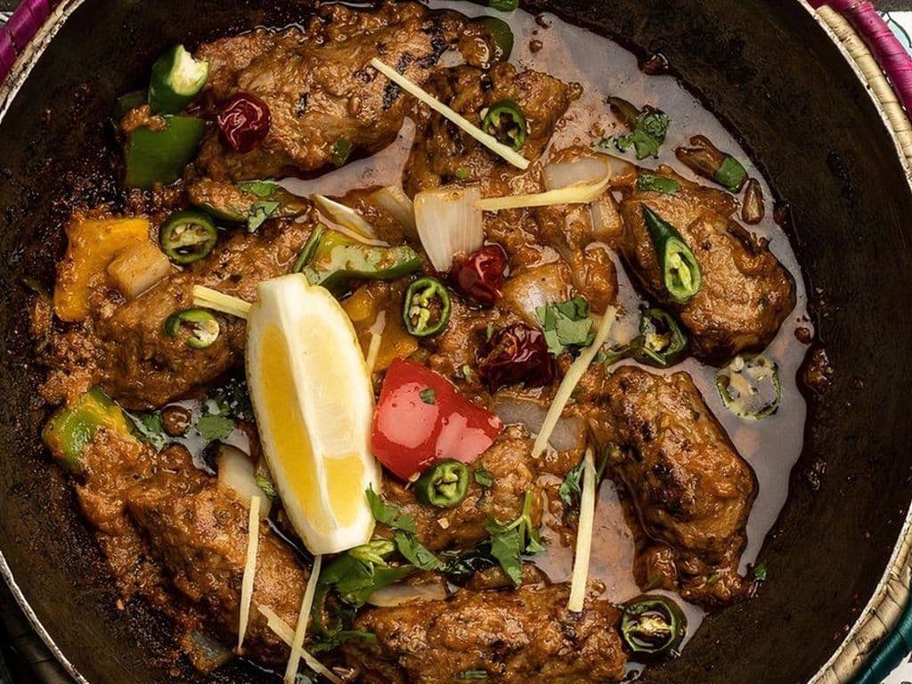 Chicken Kebab Karahi