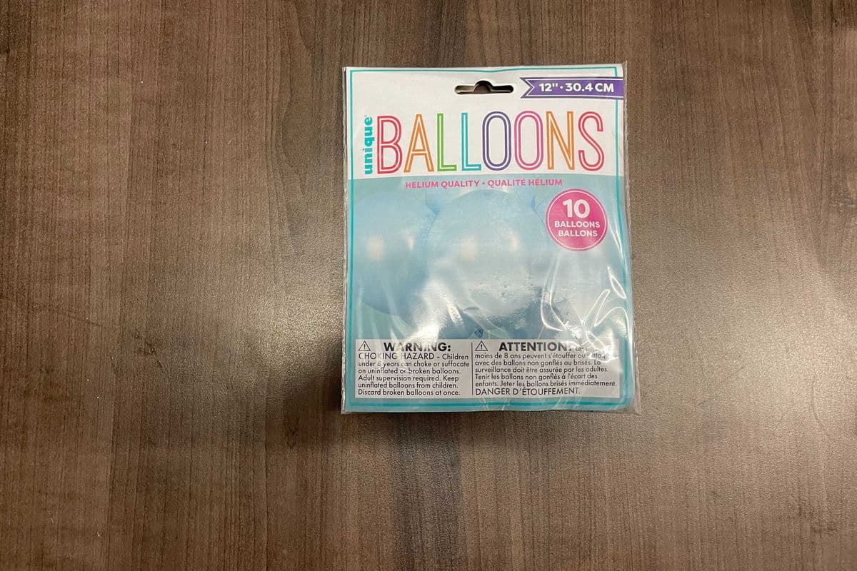 Balloon Latex 12In Baby Blue 10pk (10 Pack)