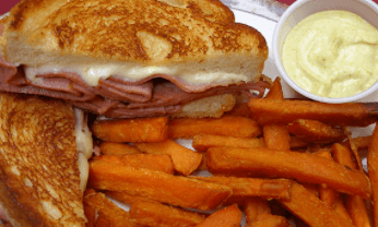 Smoked Meat Melt Sandwich