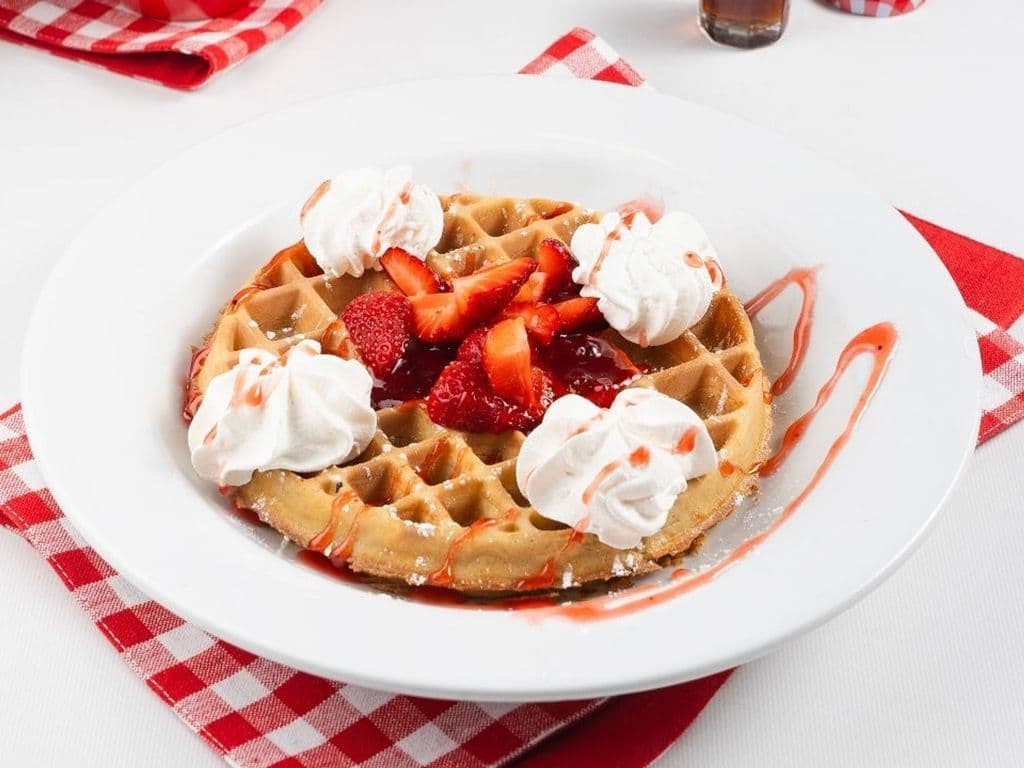 Strawberry Waffle*