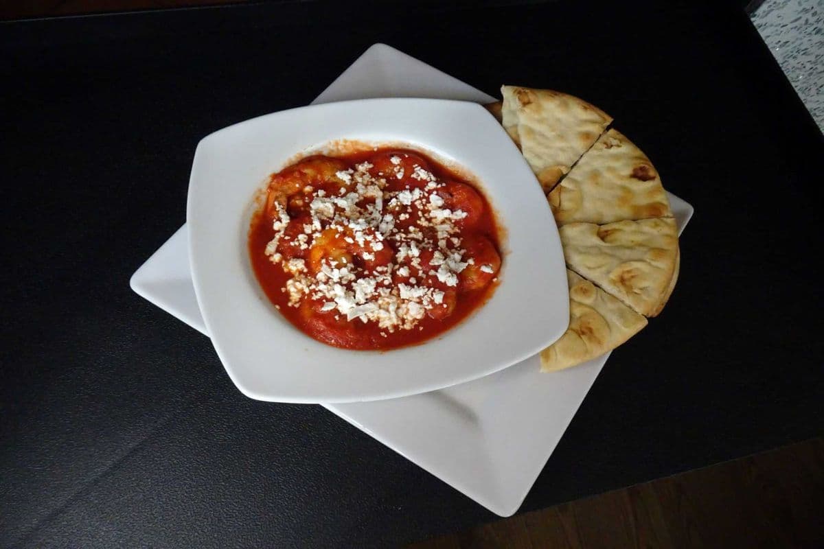 Seafood Saganaki (6 pcs)