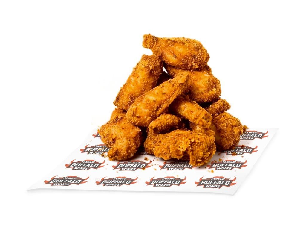 BBQ Dry Rub Breaded Wings *