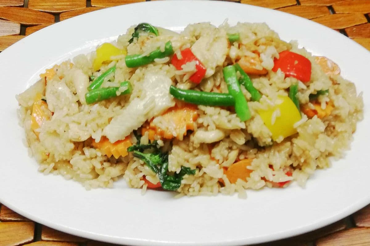 D26. Spicy Fried Rice - Kow Gapao