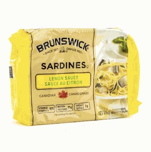 Brunswick Sardines Lemon Sauce 106g