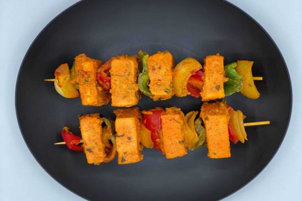 Ginger Garlic Paneer Kebab