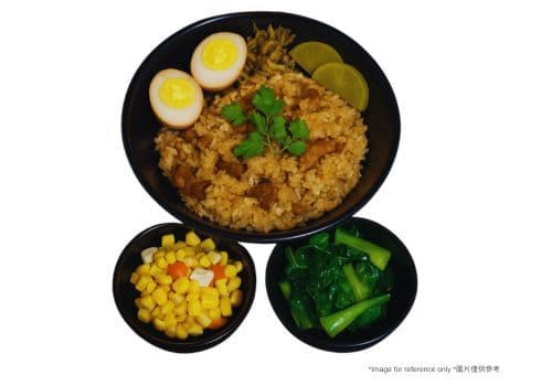 (Bento)古早味油飯便當 / (Bento)Sticky Rice
