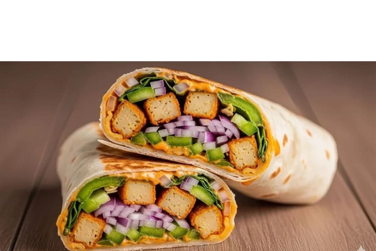 Tandoori Soya Chaap Wrap