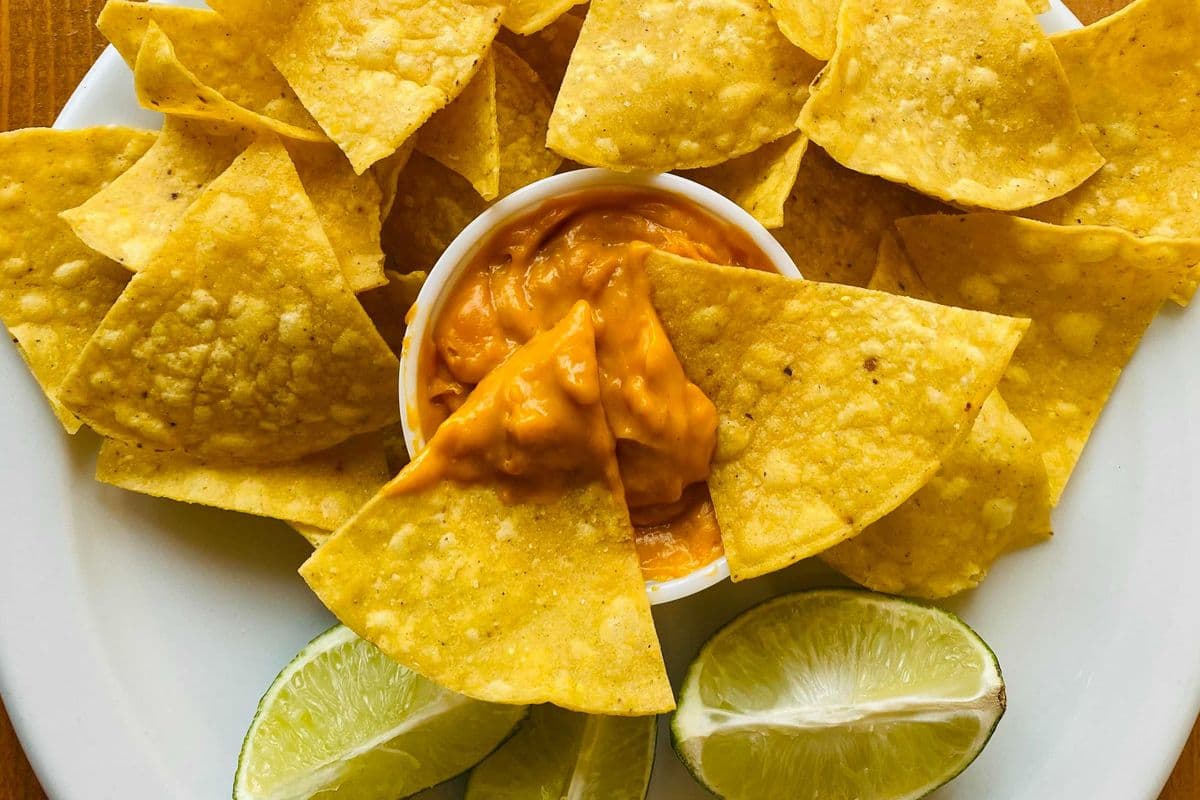 Corn Chips and Nacho Cheese