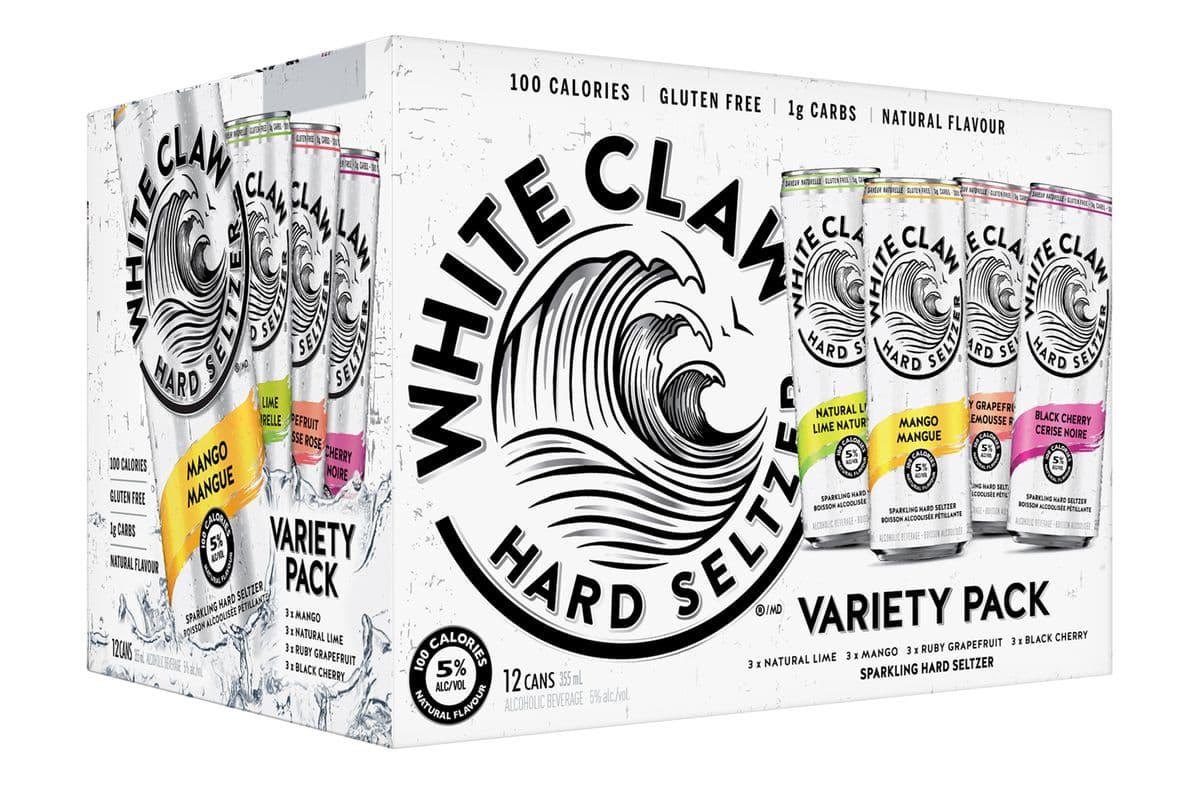 White Claw Variety Pack (12 x 355 ml)