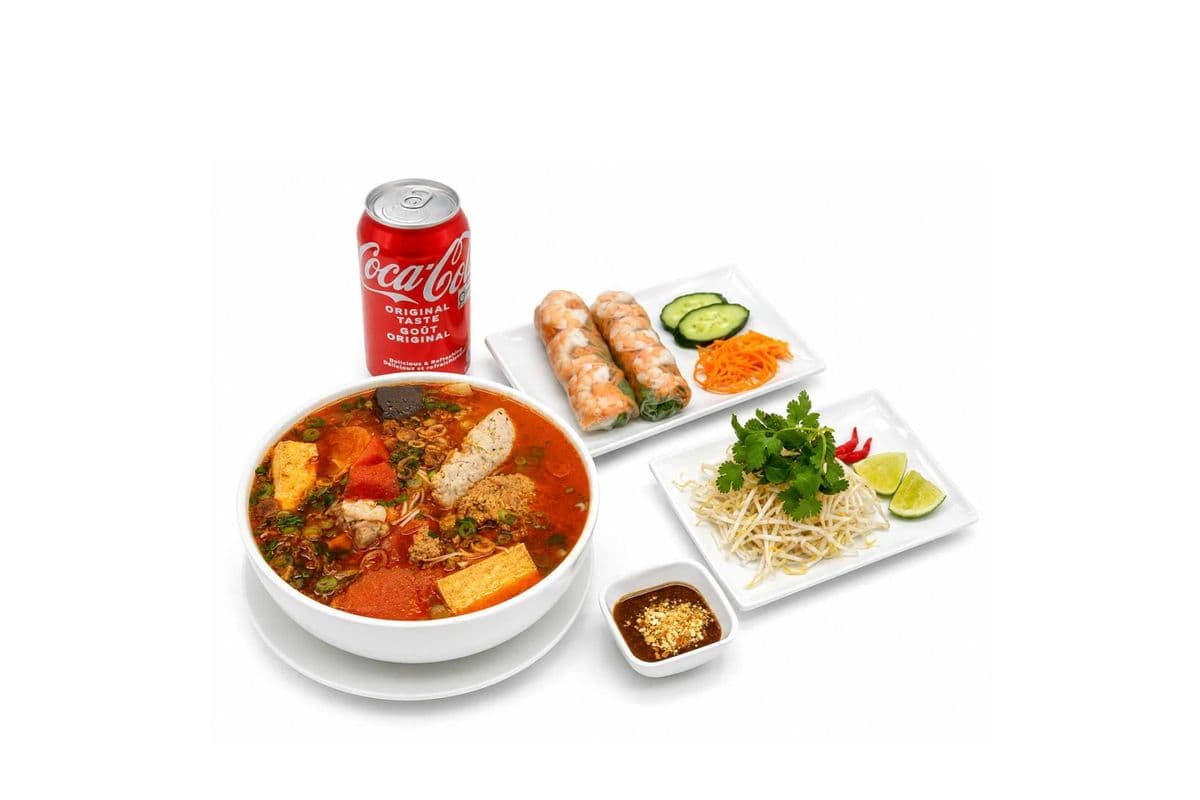 C6. Northern Crab Noodle Soup Combo | Bún Riêu