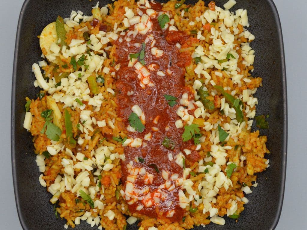 Volcano Egg Rice