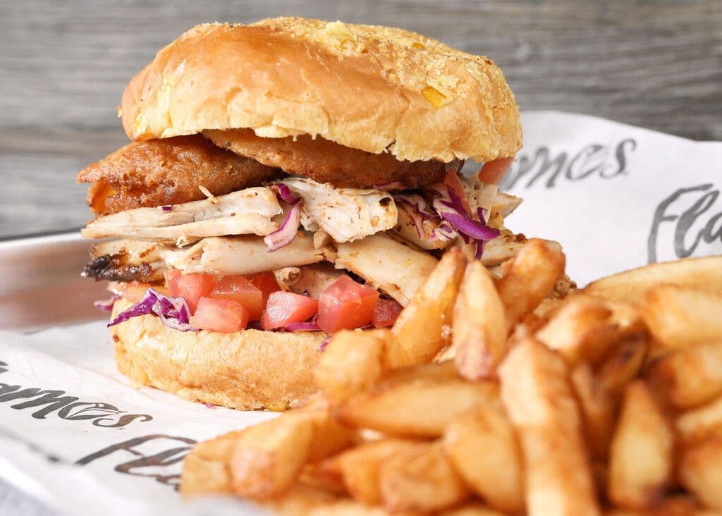 Pulled Chicken Sandwich