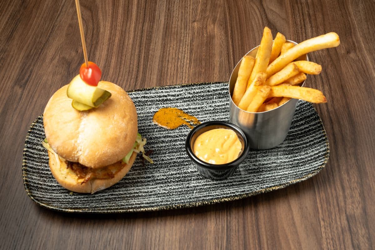 BBQ Pulled Chicken Sandwich