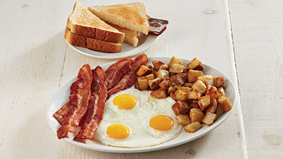 Three Eggs with Bacon (4)