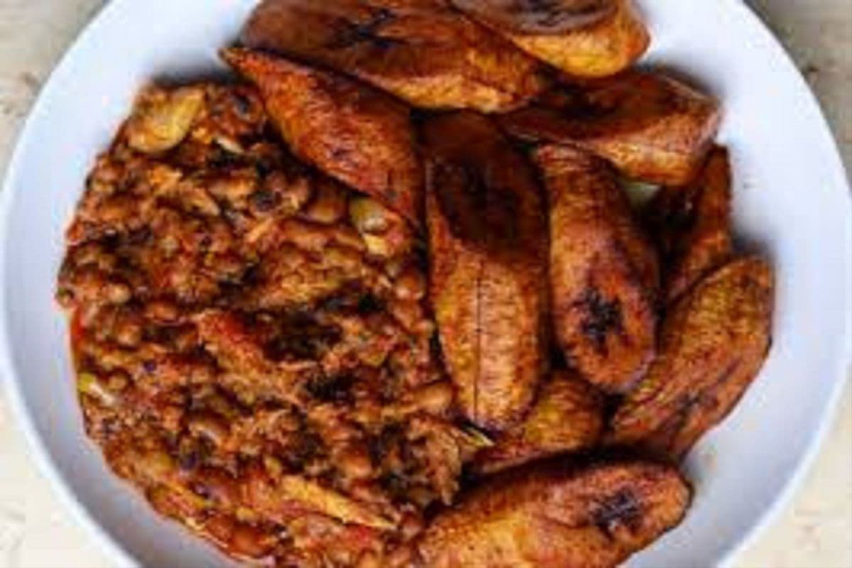 Beans and Pantain