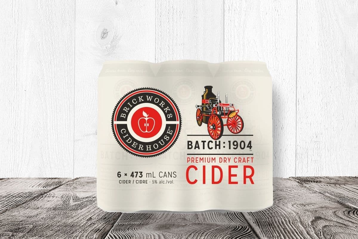Brickworks Ciderhouse: Batch 1904 (6-pack of 473 ml Cans)