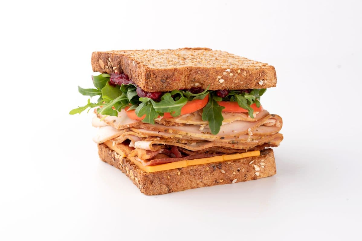 Turkey B.L.T. with Cranberry Orange Spread