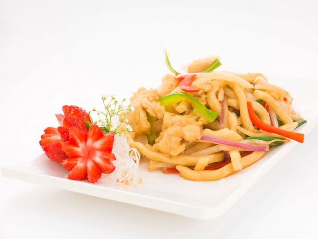4212.Chicken Fried Udon