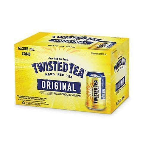 Twisted Tea Original 355ml x 6 pack