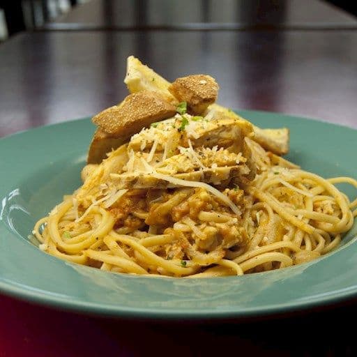 Linguine Chicken Tetrazzini Pasta
