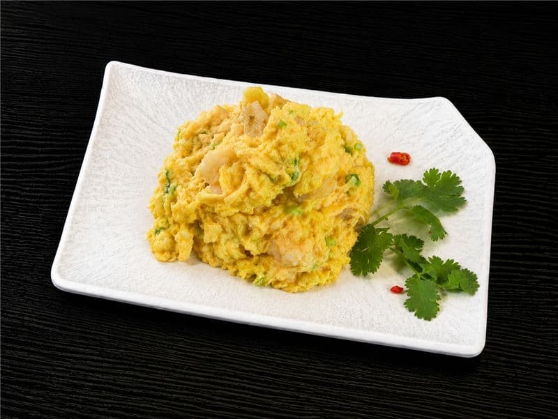 Single M09 Scramble Egg with Prawns M09 滑蛋炒蝦球 單點