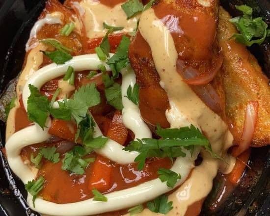Veg Momos Tadka (7 PCS)
