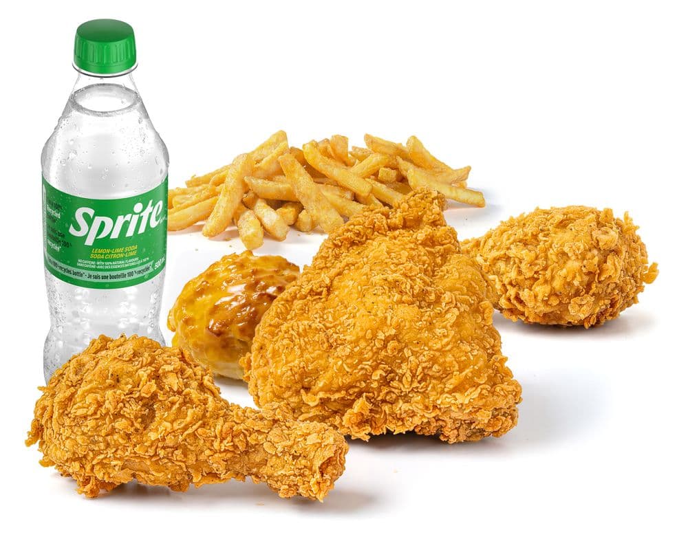 3 Piece Original Chicken Texas-Size Combo