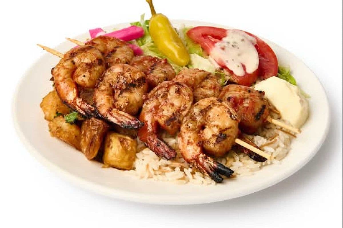 Plat Grillades - Brochettes de crevettes (6 Mcx)