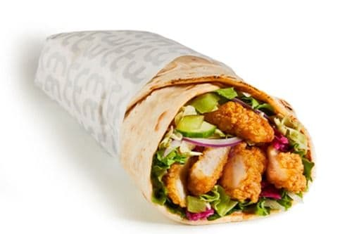 Crispy Chicken Tenders Wrap