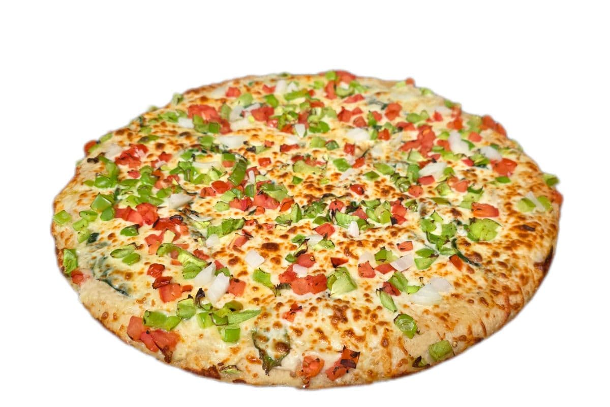 Small Veggie Alfredo Pizza