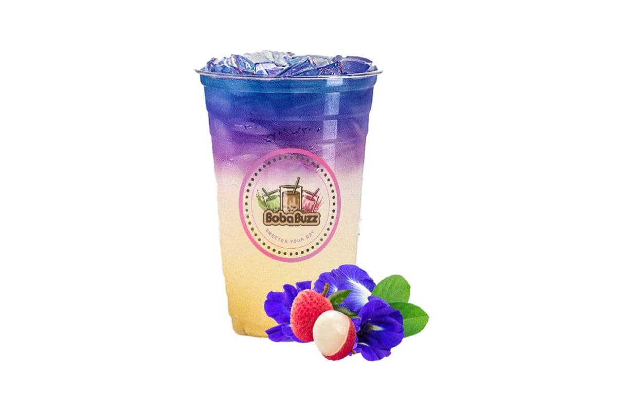 Lychee Butterfly Pea Tea