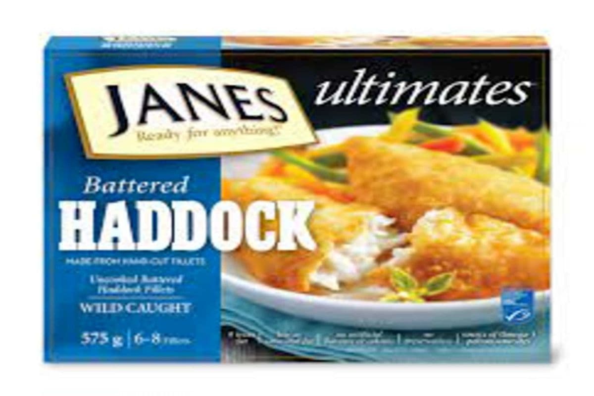 Janes Battered Haddock (575 g)