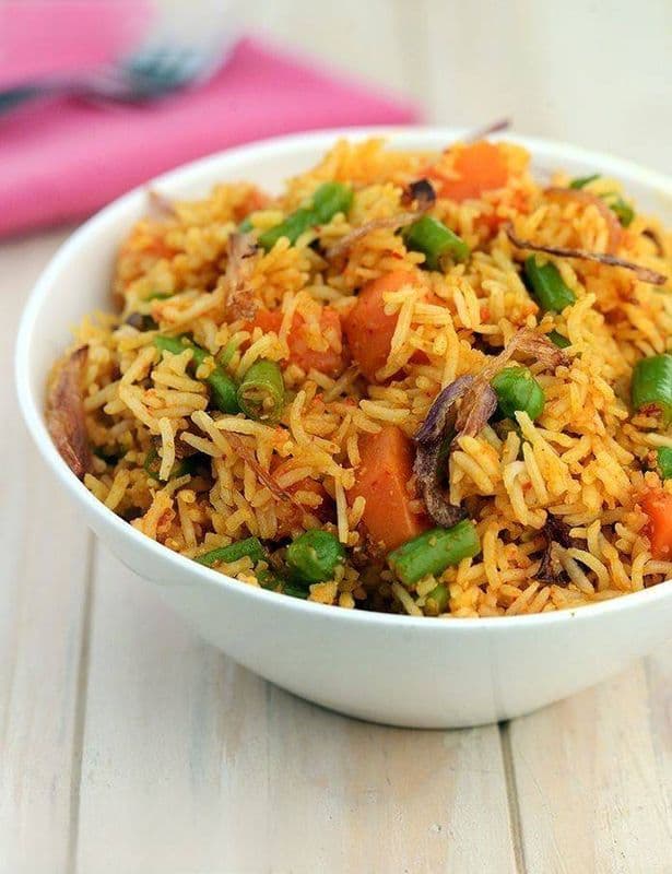 VEGETABLE PULAO