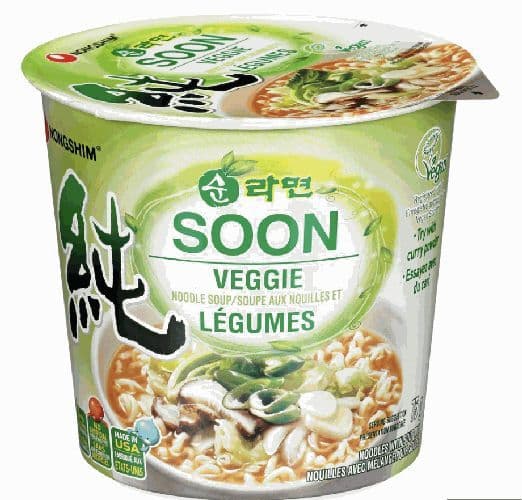 NongShim Soup Veggie Noodle Cup 75g