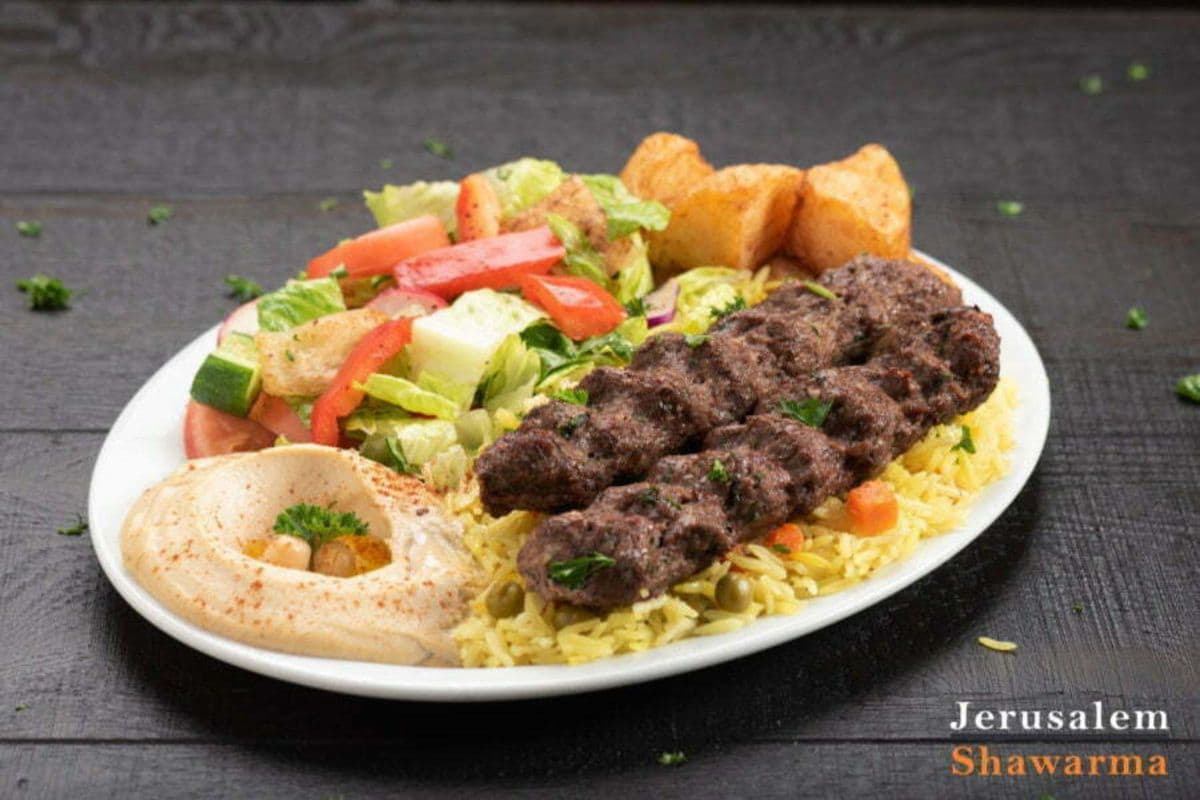 Beef Kabab Plate