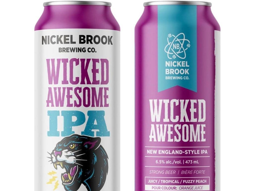Wicked Awesome, 6 X 473mL Cans (6.5% ABV)