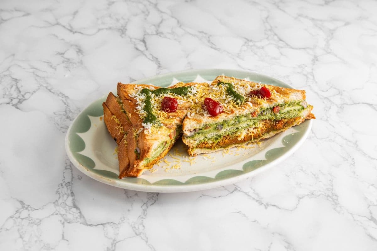 Bombay Cheese Grill Sandwich