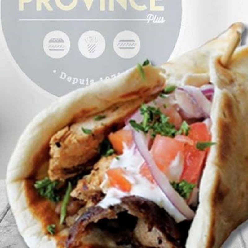Pita porc effiloché