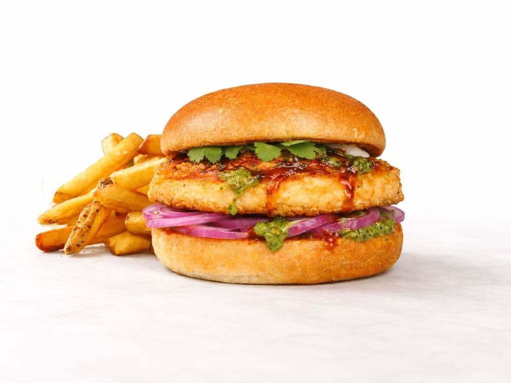 Crispy Paneer Burger
