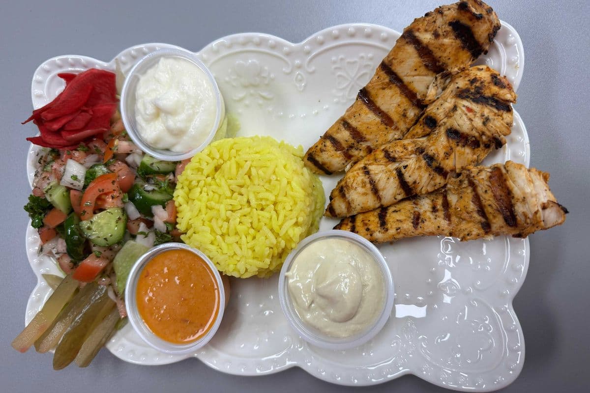Peri Chicken Plate with Rice