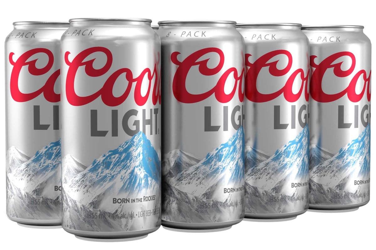 Coors Light (8 Can) (8 x 355 mL)