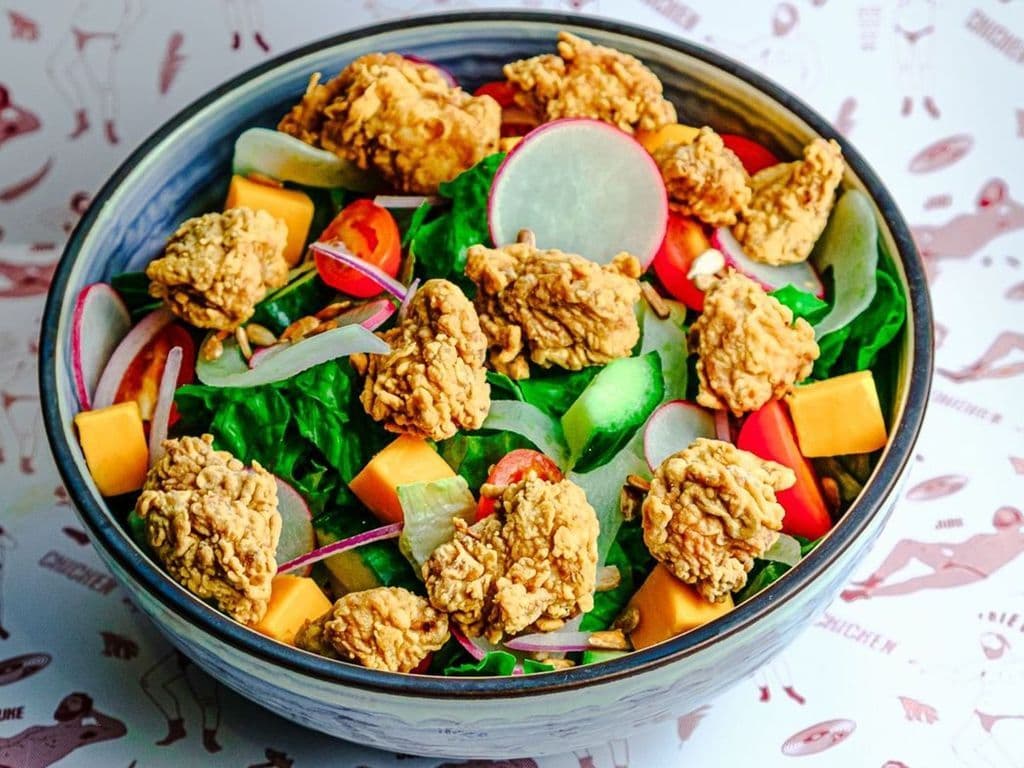 Popcorn Chicken Salad