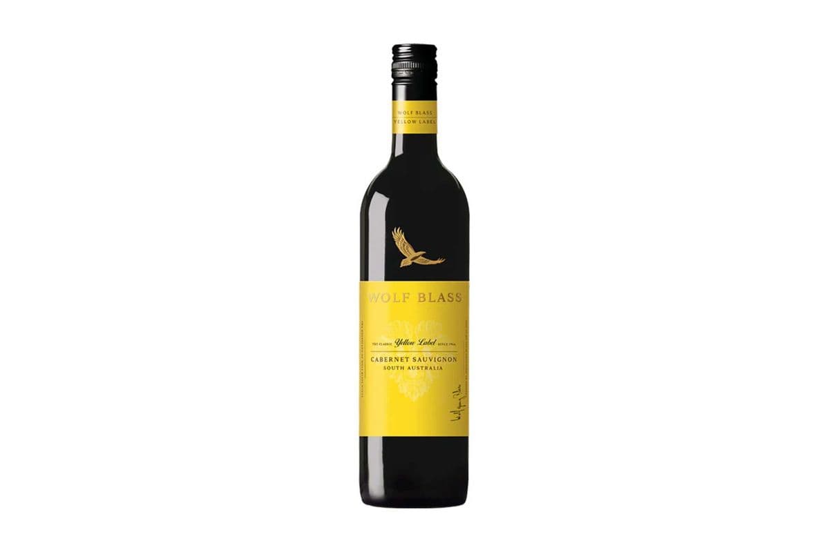 Wolf Blass Yellow Label Cab Sauv (750ml)(Aus) (1 x 750ml)