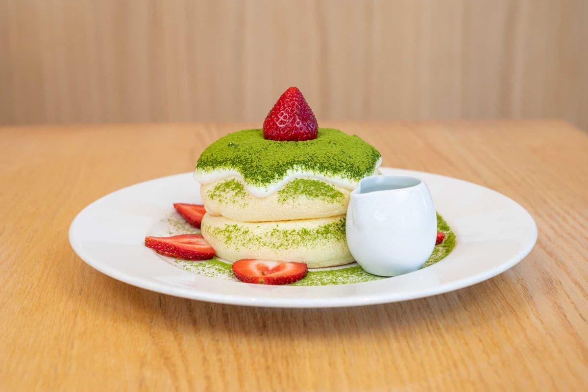 Matcha Tiramisu Pancake
