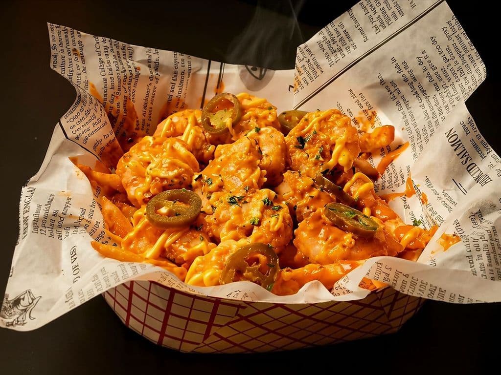 Shrimp Loaded Fries (spicy)