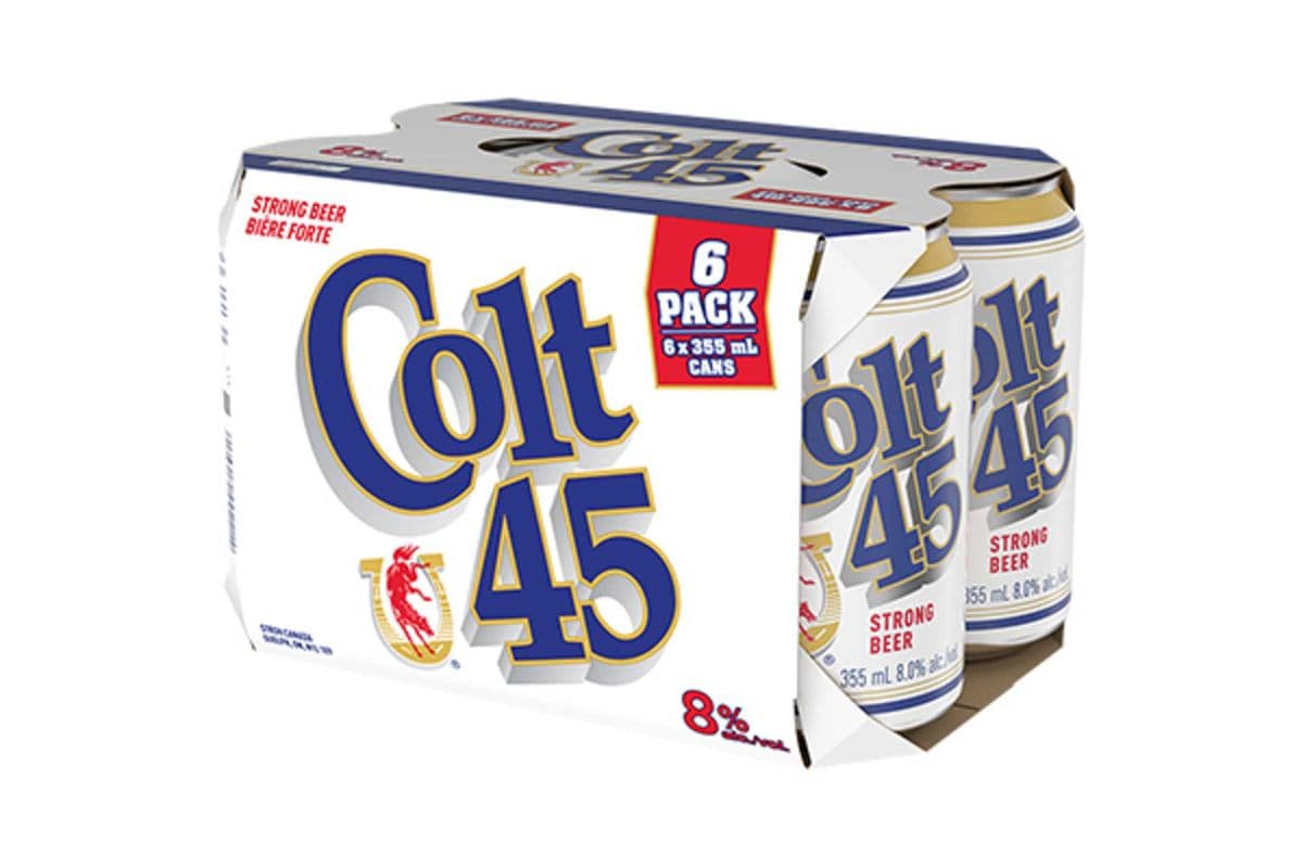 Colt 45 Strong Beer (6 x 355ml Cans)