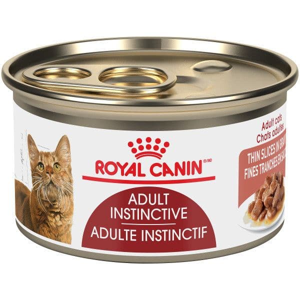 Royal Canin Wet Cat Food - Nutrition Adult Instinctive Thin Slices in Gravy (3 oz)